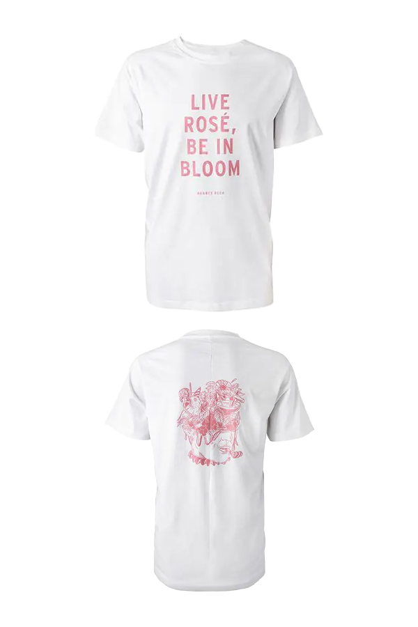 “LIVE ROSÉ, BE IN BLOOM” T-Shirt